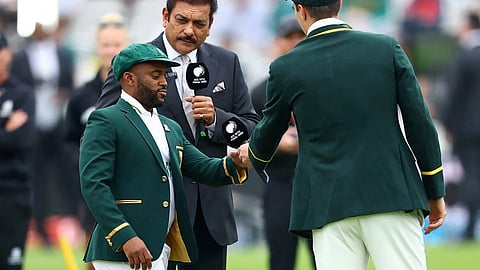 South Africa captain Temba Bavuma , Australia captain  Pat Cummins 