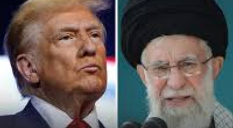 Donald Trump, Ayatollah Ali Khamenei