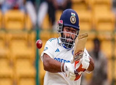 Rishabh Pant reaches career-high 7th in ICC Test rankings 