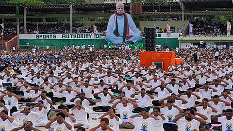India celebrates International Day of Yoga 