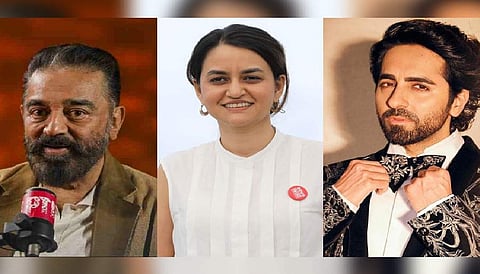 Kamal Haasan, Payal Kapadia  and Ayushmann Khurrana 