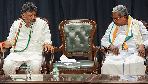 D K Shivakumar  and Siddaramaiah