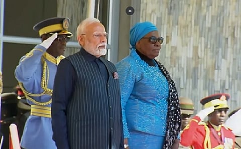 PM Modi holds talks with Namibia President Nandi-Ndaitwah