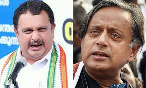  Senior Congress leader K Muraleedharan  and Congress Working Committee (CWC) member Shashi Tharoor