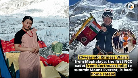 Meghalaya's Rifiness Warjri aims for seven summits 