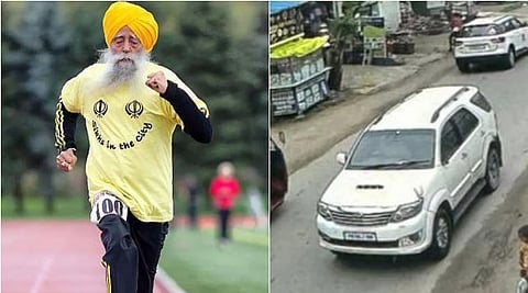 Veteran marathoner Fauja Singh to be cremated on Sunday; arrested driver's kin meets family 