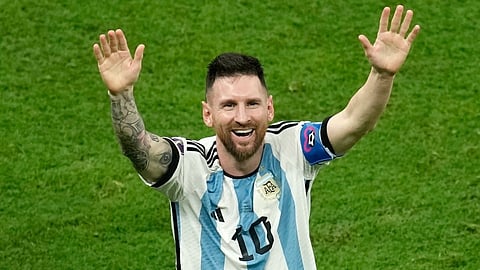 Lionel Messi scores twice in an emotional home farewell for Argentina