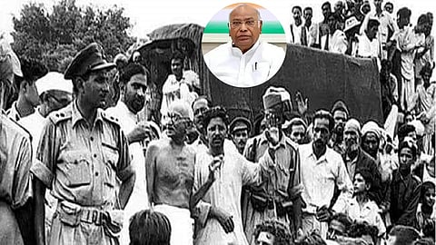 Says its entire top leadership was jailed during Quit India movement but RSS opposed it 