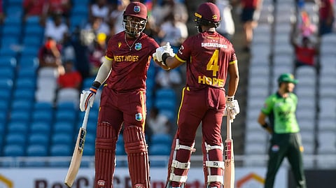 West Indies levels series with a 5-wicket victory over Pakistan in the second ODI   