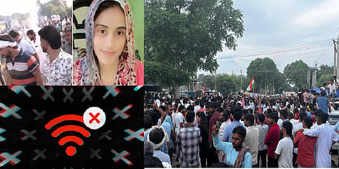 Haryana teacher cremated; mobile internet suspension extended by a day in Bhiwani  