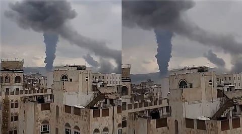 Israeli airstrikes targeting Iran-backed Houthis rock Yemen's capital 