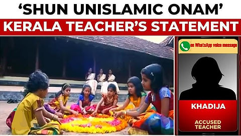 Booked over alleged hate remark related to Onam