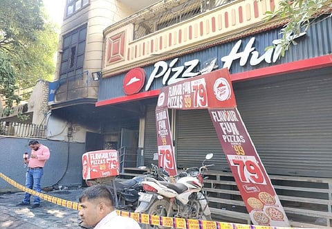 Five injured in AC compressor blast at pizza outlet in Delhi's Yamuna Vihar  