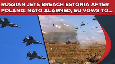 On the airspace breaches of Poland and Estonia