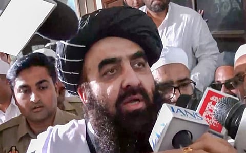 Afghan minister Amir Khan  Muttaqi