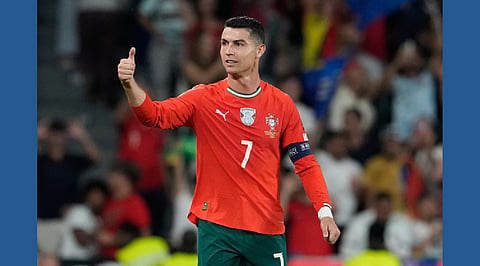 Portugal superstar Cristiano Ronaldo 