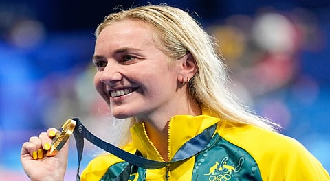 Olympic champion Ariarne Titmus 