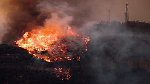 Climate crisis fuelling extreme fires 