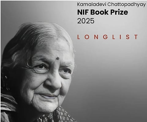 Shortlist for 'Kamaladevi Chattopadhyay NIF Book Prize' 2025 announced    