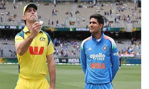 Australia elect to bowl against India in the first ODI at Perth