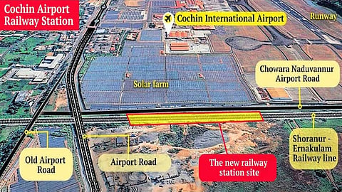Central nod for Cochin Airport railway station project  
