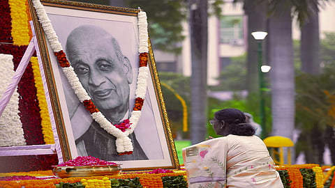  President Murmu on Sardar Patel's birth anniversary 