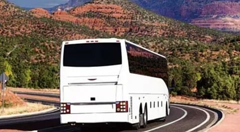 Tourist bus