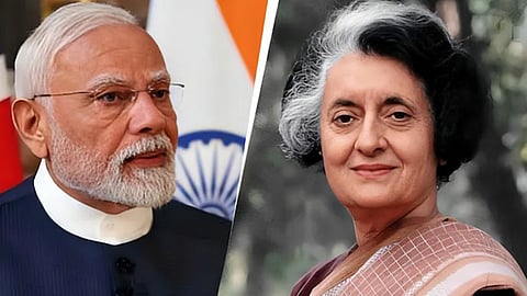 PM Modi pays tributes to Indira Gandhi