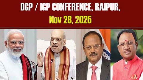 DGP / IGP conference 2025 in Raipur
