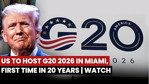 US vows to refocus G20 on driving growth and prosperity 