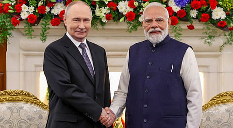 Putin hails New Delhi as 'reliable partner'
