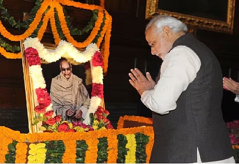PM Modi offers tributes to Rajagopalachari on his birth anniversary   