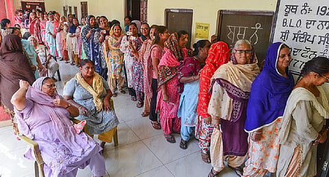 Punjab: 8 pc polling recorded till 10 am in zila parishad