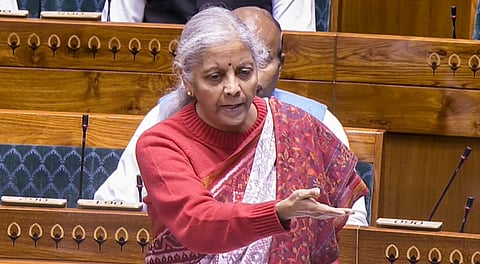 Finance Minister Nirmala Sitharaman