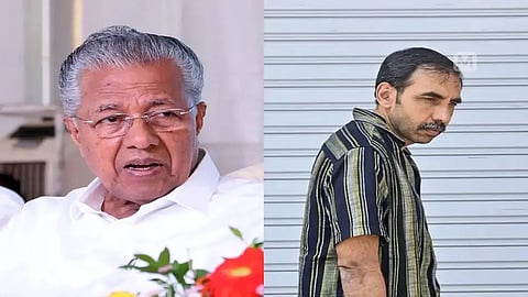 Kerala CM Pinarayi Vijayan and Unnikrishnan Potty