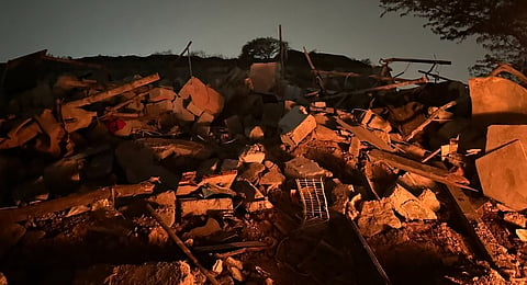 Bulldozers flattened Fakir Colony and Waseem Layout in Bengaluru’s Kogilu.
