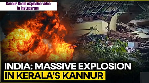 Case registered over Instagram reel showing country bomb explosion
