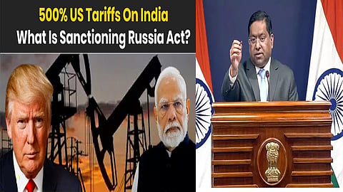 India on US bill on additional tariffs for buying Russian oil 