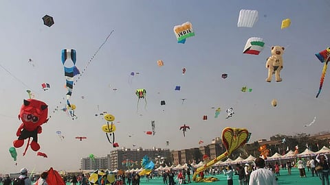 Kites, chikkis and Bollywood beats: Ahmedabad welcomes Uttarayan with gusto