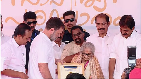 Priyadarshini Literary Award to M Leelavathy