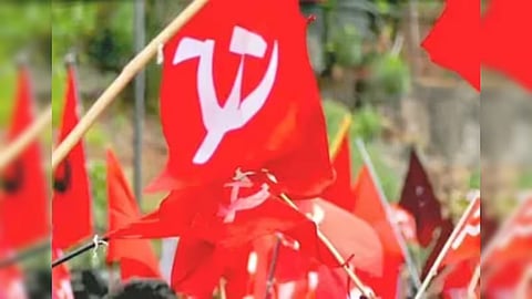 Left front flags