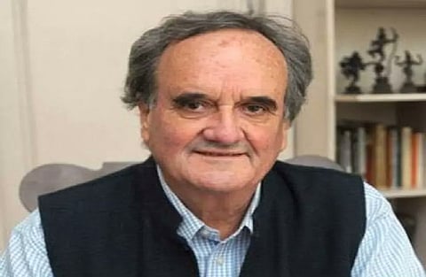 Veteran journalist Mark Tully 