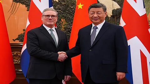 Starmer and Xi call for deeper UK-China ties