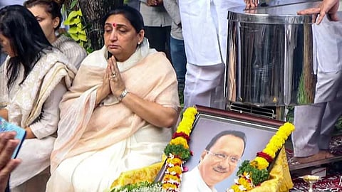 Sunetra Pawar reaches Mumbai, all set to become state's first woman Dy CM