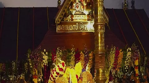 Sabarimala gold mast