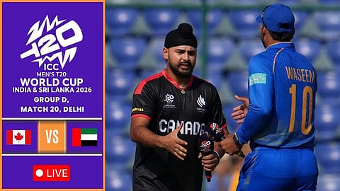 Siddique takes fifer as UAE restrict Canada to 150/7