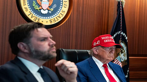 Trump says Vance was 'philosophically' different on Iran