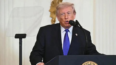US President Donald Trump