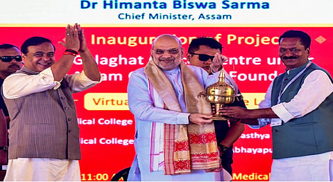 Cong 'pocketed' Rs 150 cr per annum from Assam healthcare budget during 15 yrs of rule: Shah