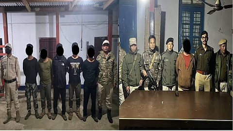 Five insurgents arrested near India-Myanmar border in Manipur